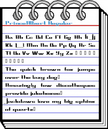 PrinceAlbert Regular Font