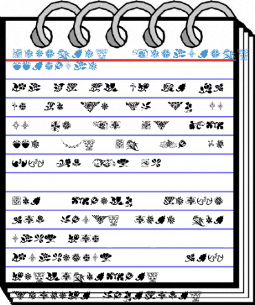 Printers Ornaments One Regular Font