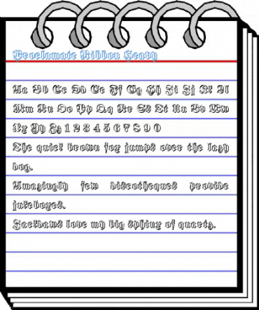 Proclamate Ribbon Heavy Font