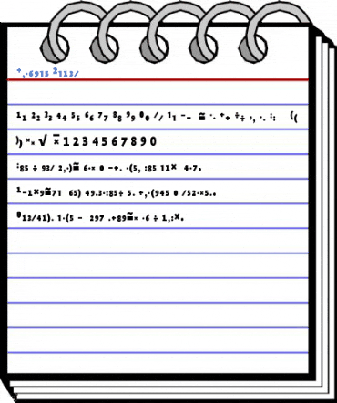 Profile Black Font