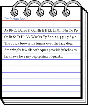 Proforma Font