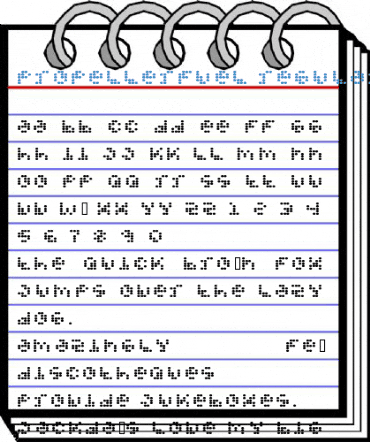 PropellerFuel Regular Font