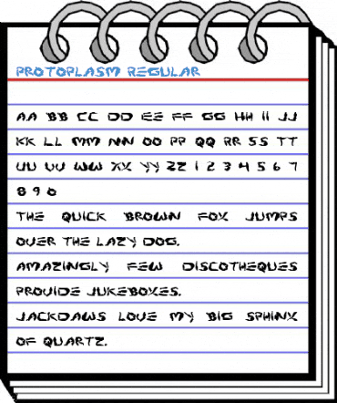 Protoplasm Regular Font