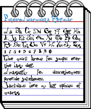 PuteiroAnarquista Regular Font
