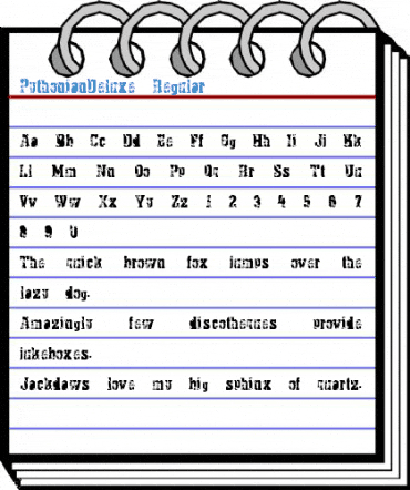 PythonianDeluxe Regular Font