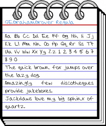 QEGrahamGrover Regula Font