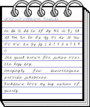 QELoriWollmann Regula Font