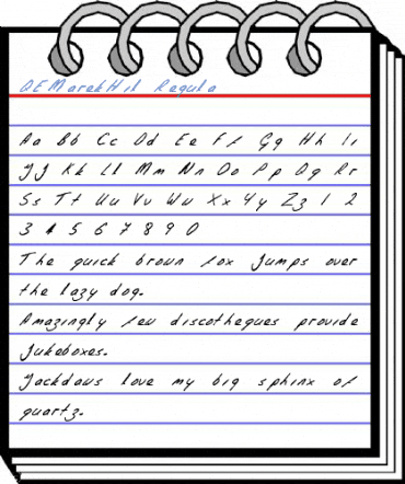 QEMarekHil Regula Font