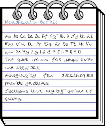 HandFont$- Regula Font