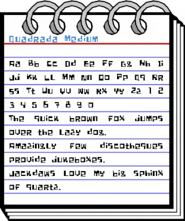 Quadrada Medium Font