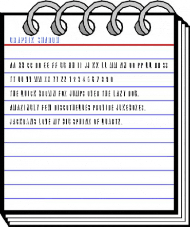 Graphik Shadow Font