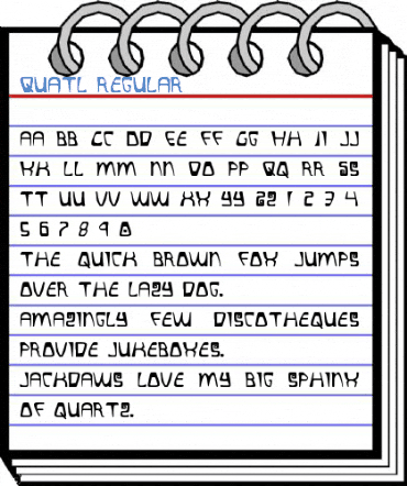 Quatl Regular Font