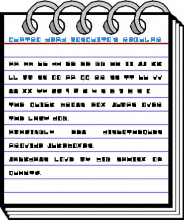 quatro dead mosquito's Regular Font