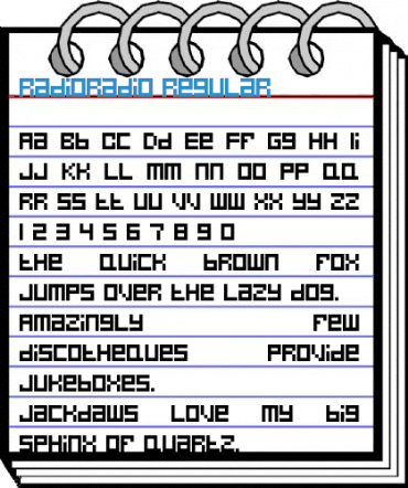 RadioRadio Regular Font