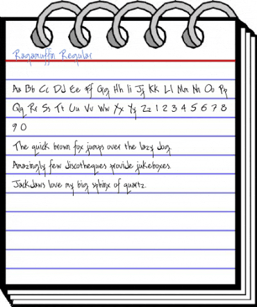Ragamuffin Regular Font
