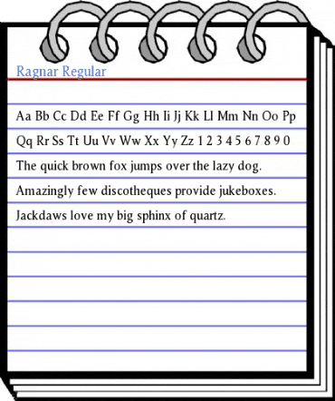 Ragnar Regular Font