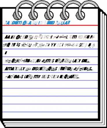 Random Change in Mood Regular Font