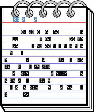 Readout Medium Font