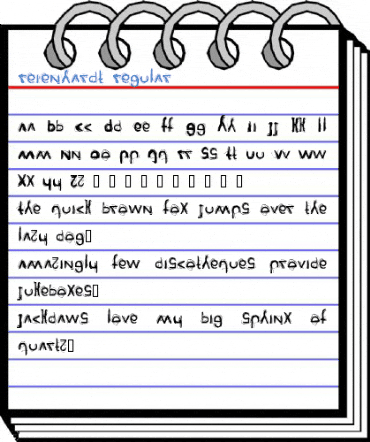 Reienhardt Regular Font