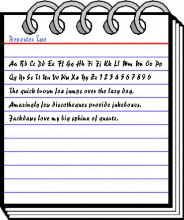 Reporter Two Font