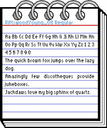 RittswoodYoung_08 Regular Font