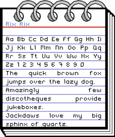 Rix Rix Font