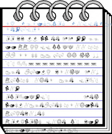 RK Christmas Collection 1 Regular Font