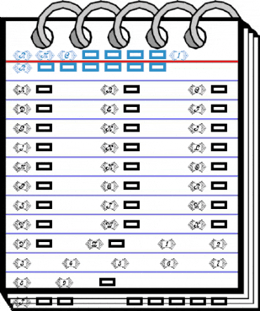 RMCalli1 Regular Font