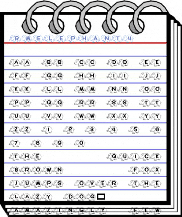 RMElephant4 Font