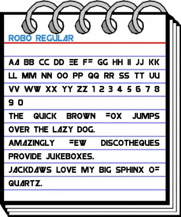 ROBO Regular Font