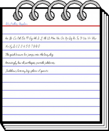 RobsPickles Regular Font