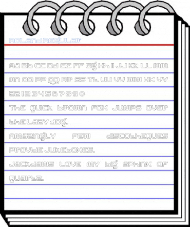Roland Regular Font