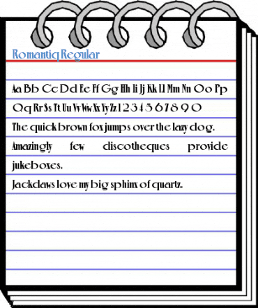 Romantiq Font