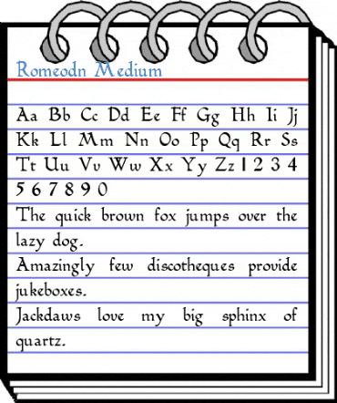 Romeodn Font