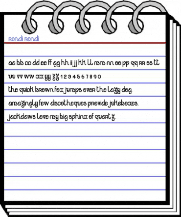 rondi rondi Font