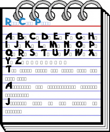 RoodCaps Plain Font