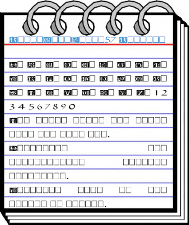 RoseyCapsFinal57 Regular Font