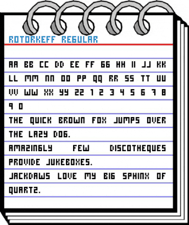 ROTORkeff Regular Font