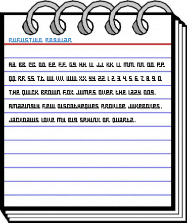 RufusTwo Regular Font