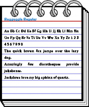 Rugguggla Regular Font