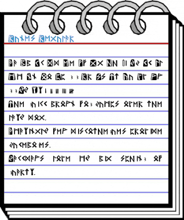 Runes Regular Font