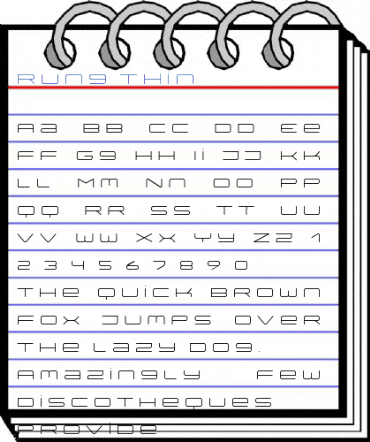 Rung Thin Font