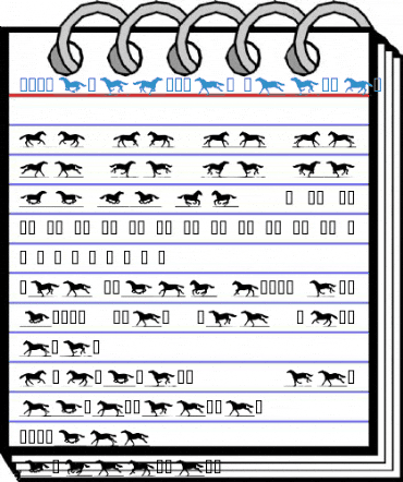 RunningHorses Regular Font