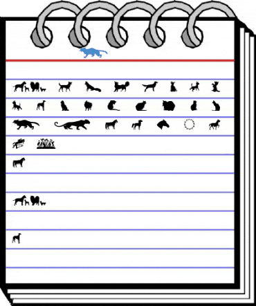 ryp_animal5 Regular Font