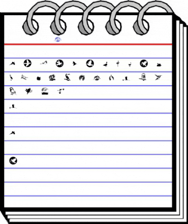 ryp_birds1 Regular Font