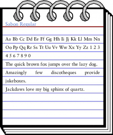 Sabon Regular Font