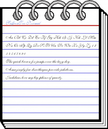 SaffronToo Normal Font