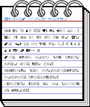 SakabeThings01 Regular Font