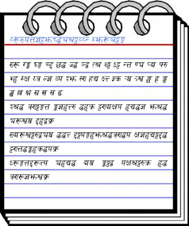 SanskritDelhiSSK Italic Font
