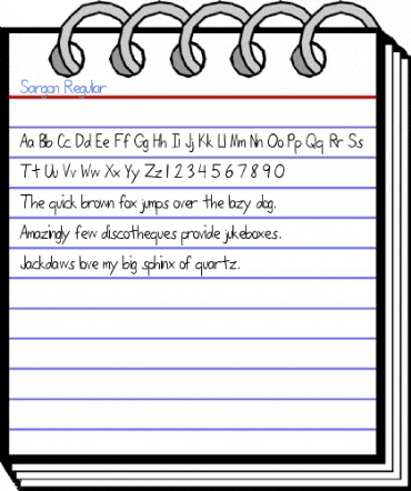 Sargon Regular Font